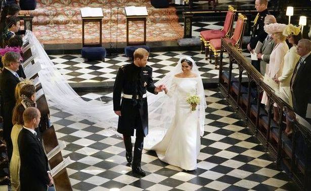 Meghan collaborated on the creation of her Givenchy dress, working with artistic designer Clare Waight Keller