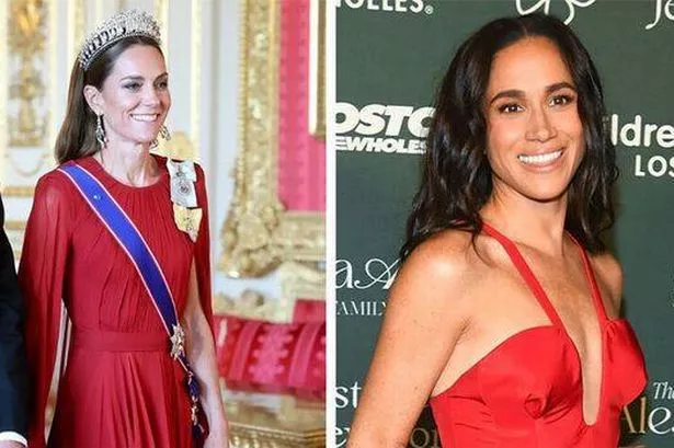Princess Kate wore Givenchy, which may be a nod to her sister-in-law Meghan Markle, who also likes the designer, it's being said 