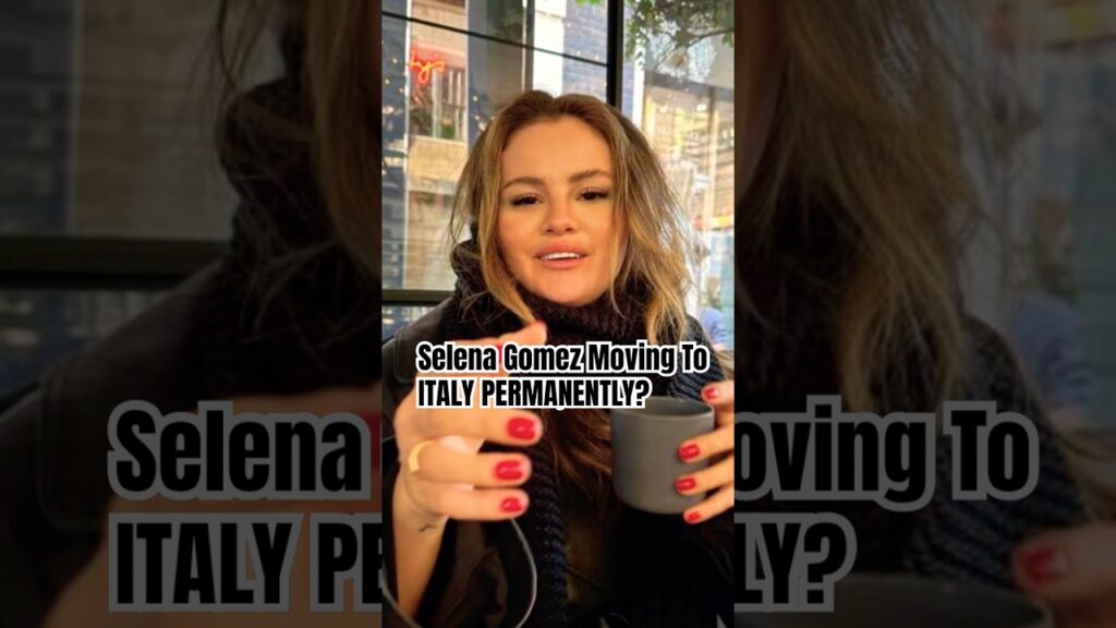 Selena Gomez Is Leaving Hollywood? Her Secret Move to Italy Exposed! #SelenaGomez #Shorts