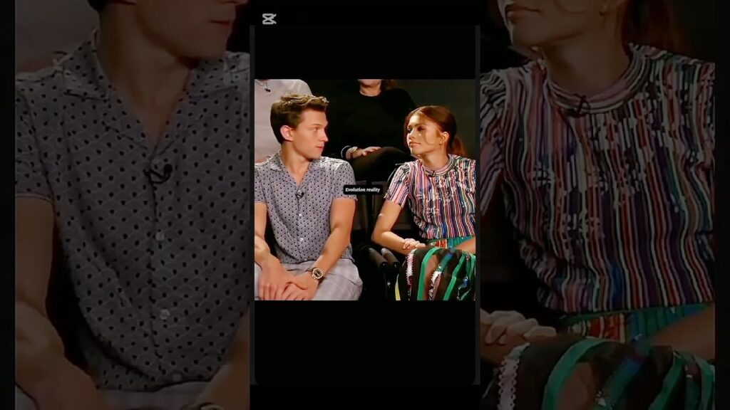 Proof that Tom Holland Can Sense Zendaya #zendaya #tomholland #tomdaya #spiderman #shorts