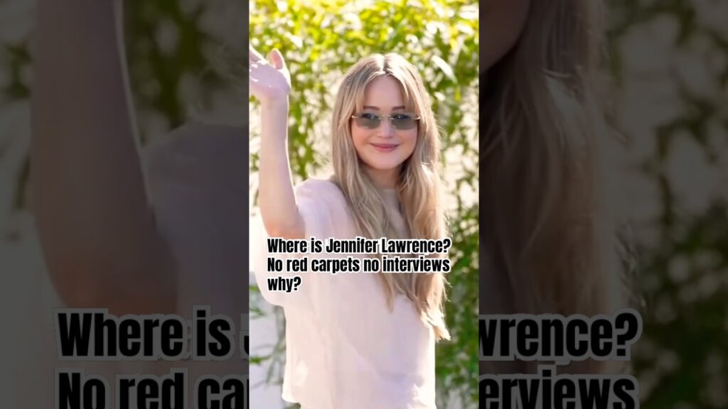 Why Jennifer Lawrence Is Avoiding Red Carpets in 2025? #Shorts