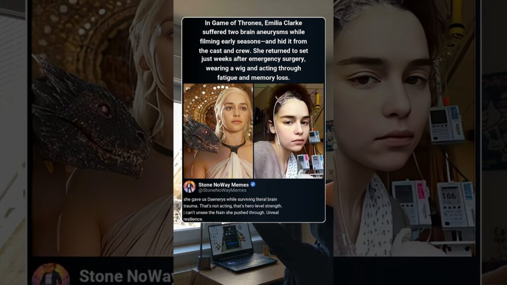 Emilia Clarke's Secret Battle While Filming Game of Thrones - Two Brain Aneurysms Revealed!
