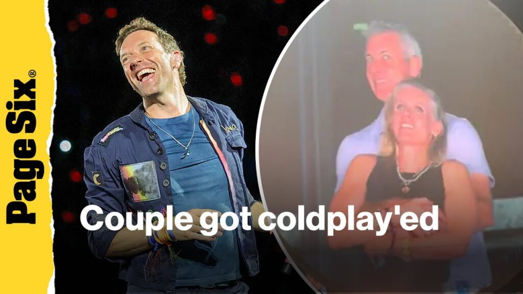 Alleged affair discovered in viral video of Chris Martin calling out couple during Coldplay concert