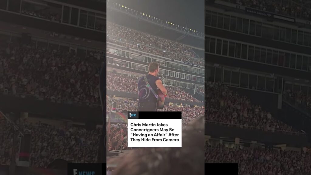 Chris Martin is calling out some possible trouble in para-para-paradise. 👀