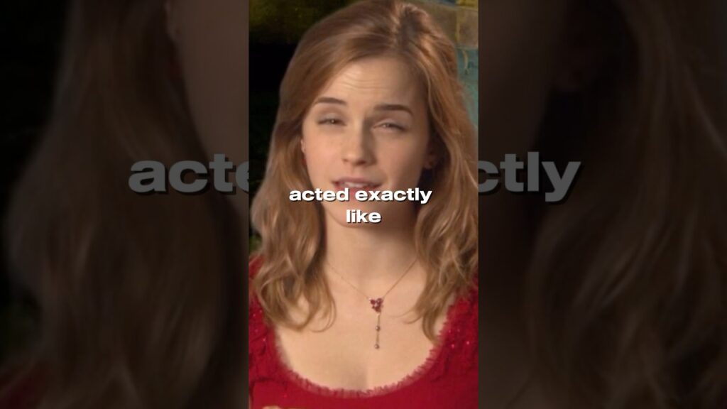 Times Emma Watson Acted EXACTLY Like Hermione😱