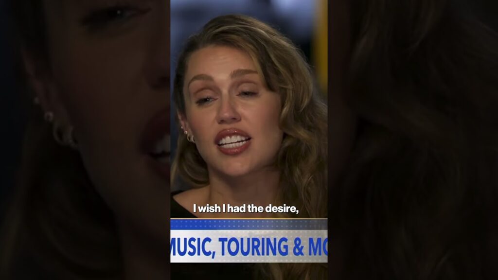 Miley Cyrus admits she just does not want to tour anymore despite being physically able #shorts Miley Cyrus admits she just does not want to tour anymore despite being physically able #shorts