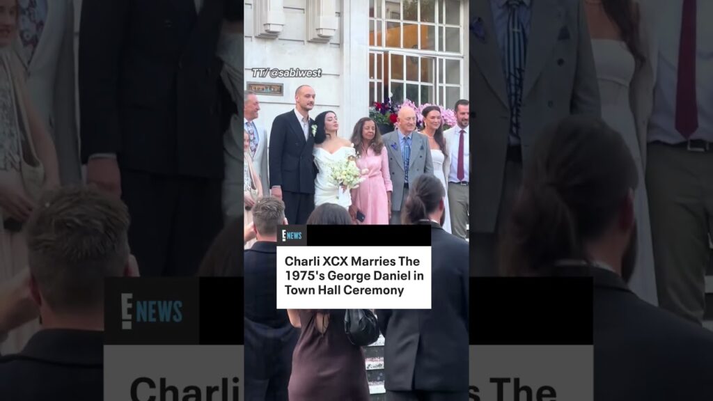 Charli XCX Marries The 1975's George Daniel in Town Hall Ceremony