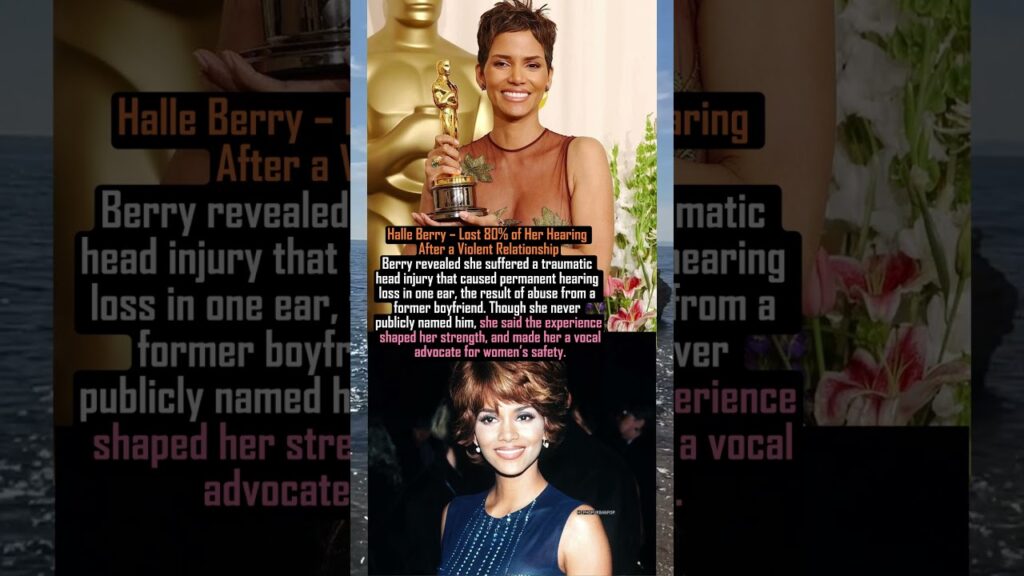 Halle Berry – Lost 80% of Her Hearing After a Violent Relationship #facts #new #hollywood  #love