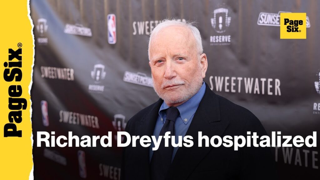 ‘Jaws’ star Richard Dreyfuss, 77, reveals grim diagnosis as he drops out of SharkCon