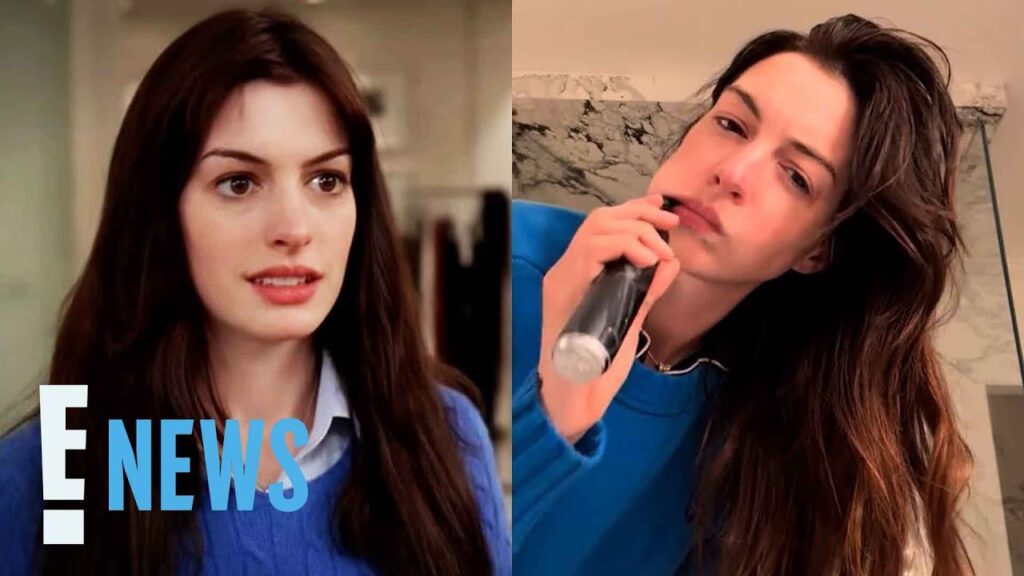 Anne Hathaway Teases Devil Wears Prada 2 | E! News Anne Hathaway Teases Devil Wears Prada 2 | E! News