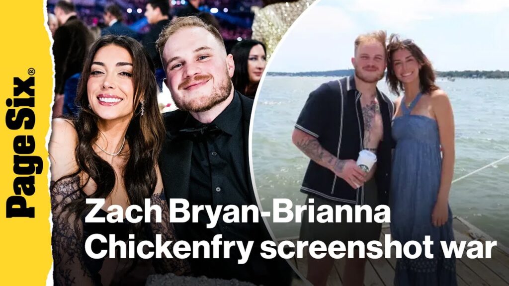 Zach Bryan-Brianna Chickenfry screenshot war reignites messy breakup Zach Bryan-Brianna Chickenfry screenshot war reignites messy breakup