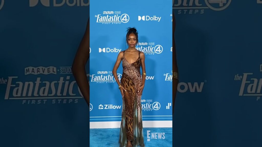 We can't help but Marvel at Skai Jackson on the carpet. ❤️‍🔥 #TheFantasticFourFirstSteps
