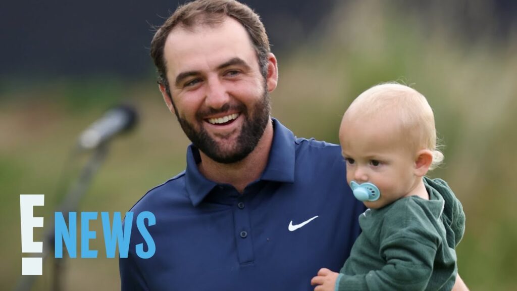 Golfer Scottie Scheffler’s Toddler Steals the Show After British Open Win | E! News Golfer Scottie Scheffler’s Toddler Steals the Show After British Open Win | E! News