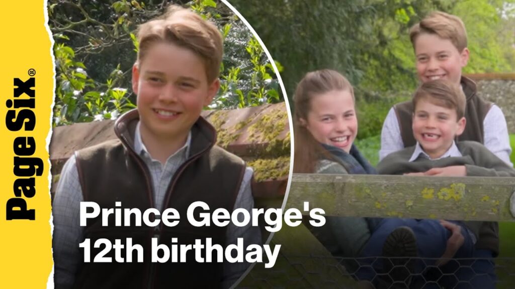 Watch video of Prince George’s 12th birthday celebration with Princess Charlotte and Prince Louis