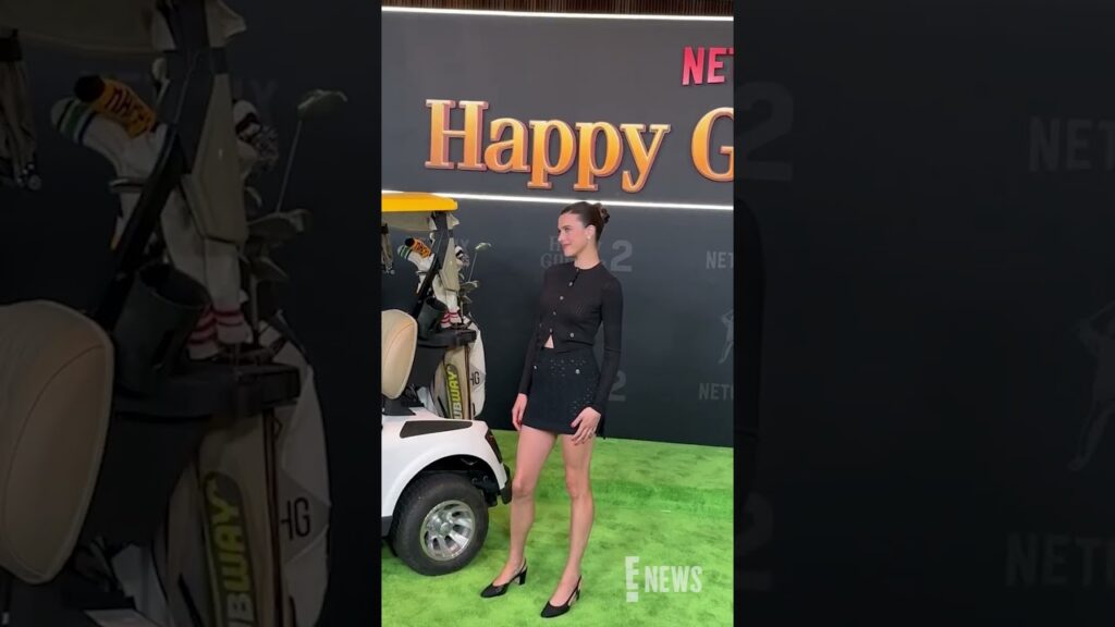 Margaret Qualley brought her A-game to the Happy Gilmore 2 premiere. 🖤 Margaret Qualley brought her A-game to the Happy Gilmore 2 premiere. 🖤
