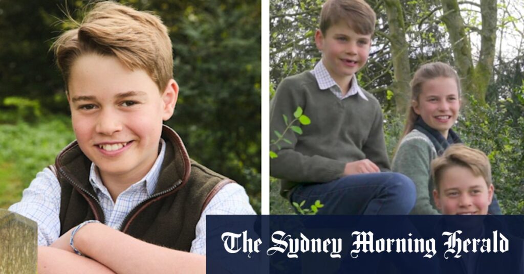 Prince George beams in 12th birthday photo shared by William and Kate Prince George beams in 12th birthday photo shared by William and Kate