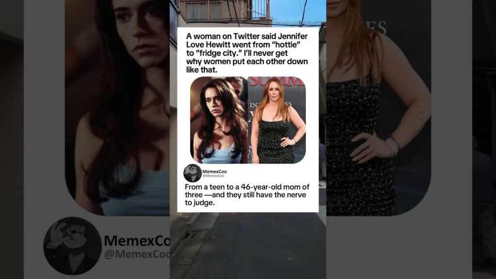 Why Do Women Tear Each Other Down A Twitter Slam on Jennifer Love Hewitt #shorts