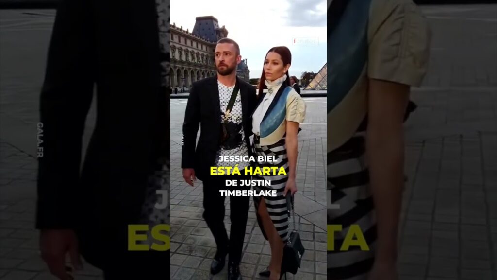 Jessica Biel no soporta a Justin Timberlake😬 | íconos #shorts