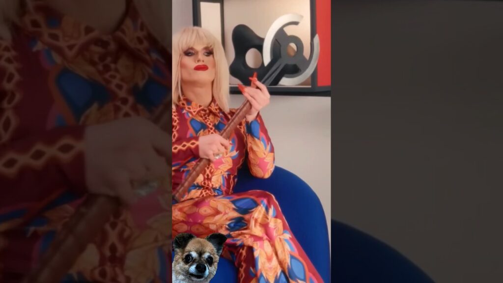CHARLIZE THERON? PARTY! 🎉 #trixiemattel #katyazamolodchikova #katya #netflix #iliketowatch #shorts