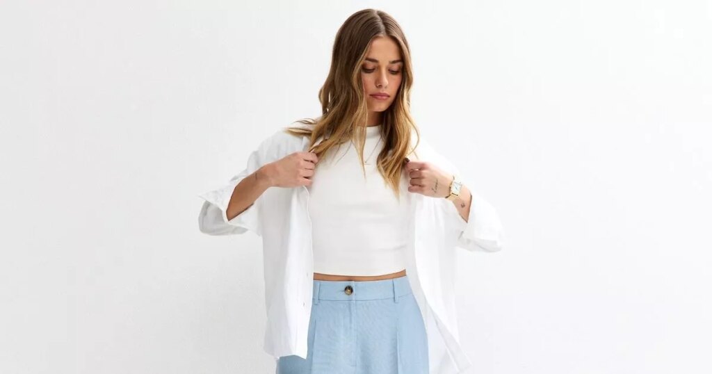 Kate Middleton-inspired New Look shorts which are now £19 Ipso logo