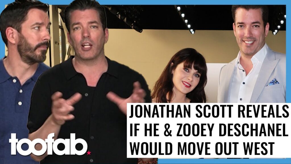 Jonathan Scott Reveals Whether He and Zooey Deschanel Would Move Out West