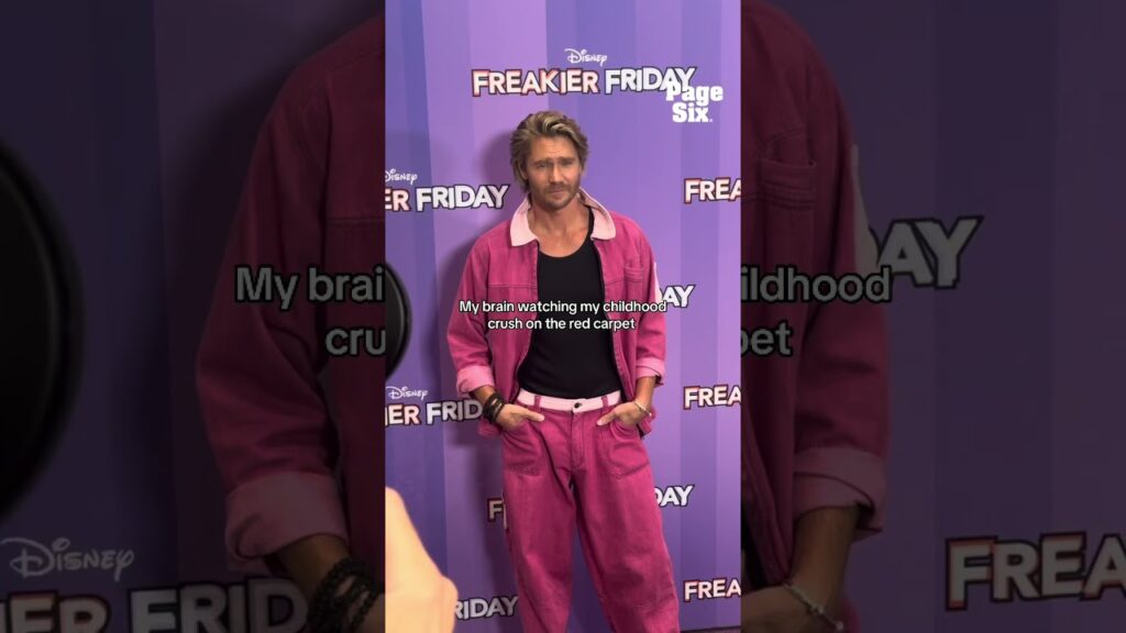 😍 Chad Michael Murray attends the 'Freakier Friday' premiere in NYC #shorts