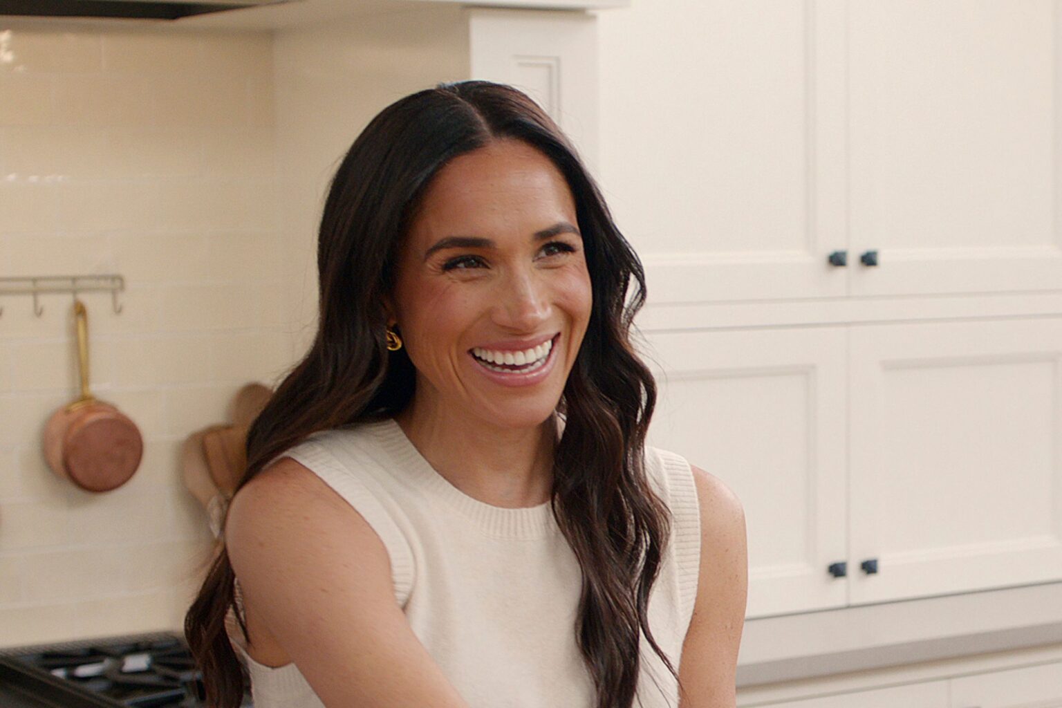 Meghan Markle Laughs During