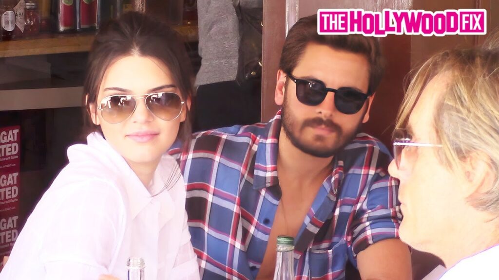 Kendall Jenner & Scott Disick Pull Out The New Ferrari For Lunch Together In Beverly Hills, CA Kendall Jenner & Scott Disick Pull Out The New Ferrari For Lunch Together In Beverly Hills, CA