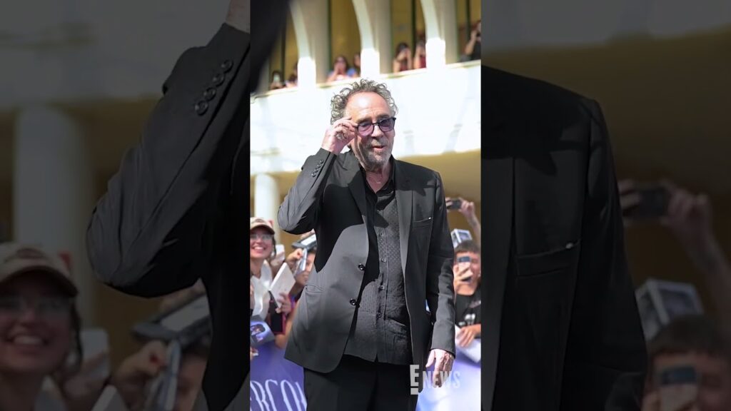 Tim Burton At the 55th Giffoni Film Festival