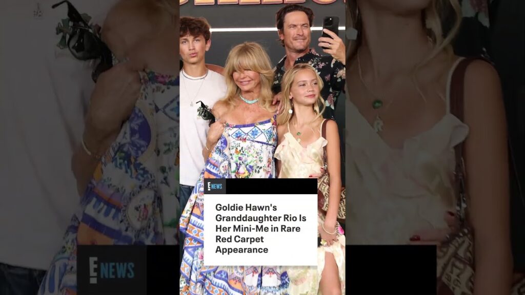 Goldie Hawn's Granddaughter Rio Is Her Mini-Me in Rare Red Carpet Appearance