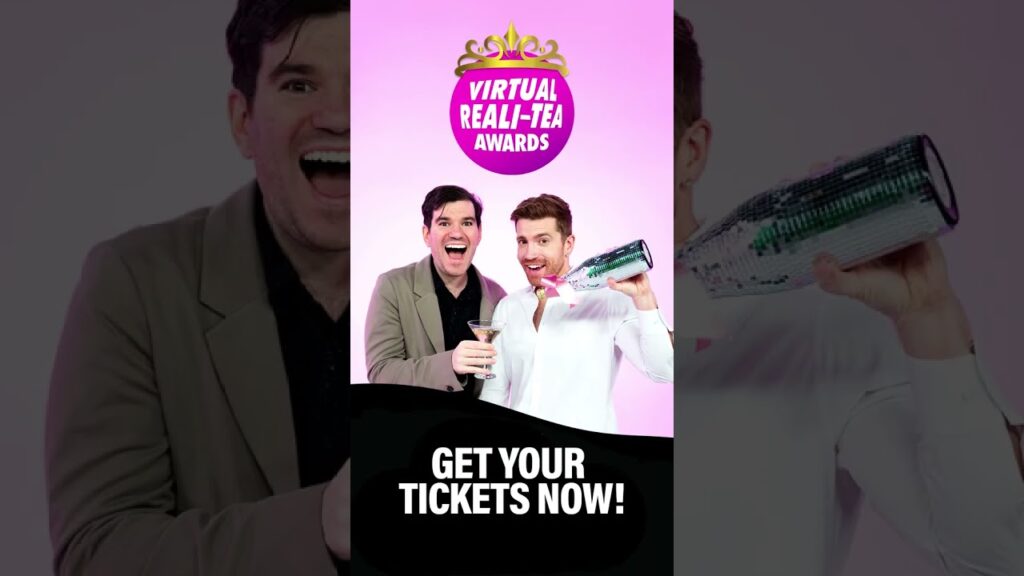Andy’s up for Hot-Tea of the Year at the VRT Awards! 🫖  | Virtual Reali-Tea #shorts