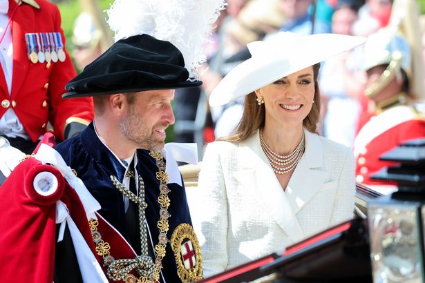 William and Kate at Garter Day on Monday 