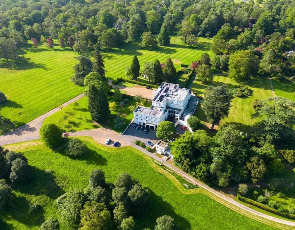 The Waleses were previously rumored to have been eyeing up Royal Lodge, the 30-room Windsor mansion where Prince Andrew currently resides. W8Media / MEGA