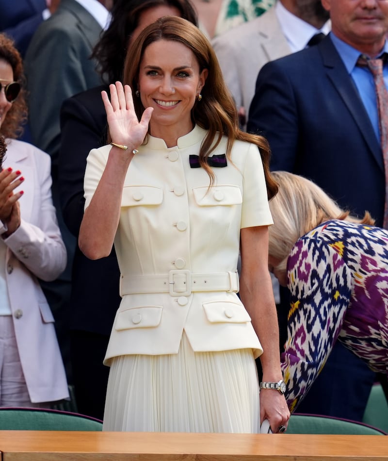 The Princess of Wales in the royal box
