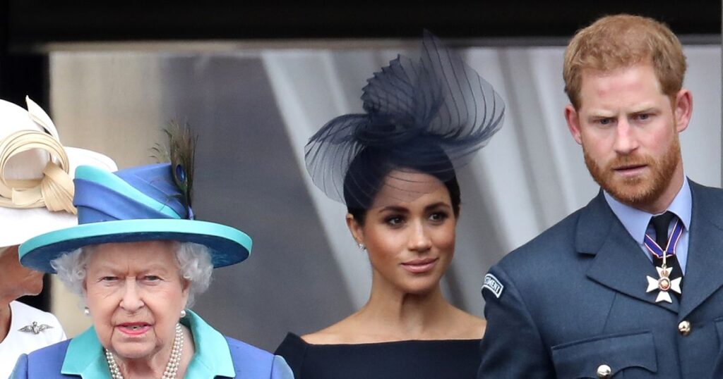 ‘Exhausted’ Queen Elizabeth’s six-word retort when Harry and Meghan quit Ipso logo