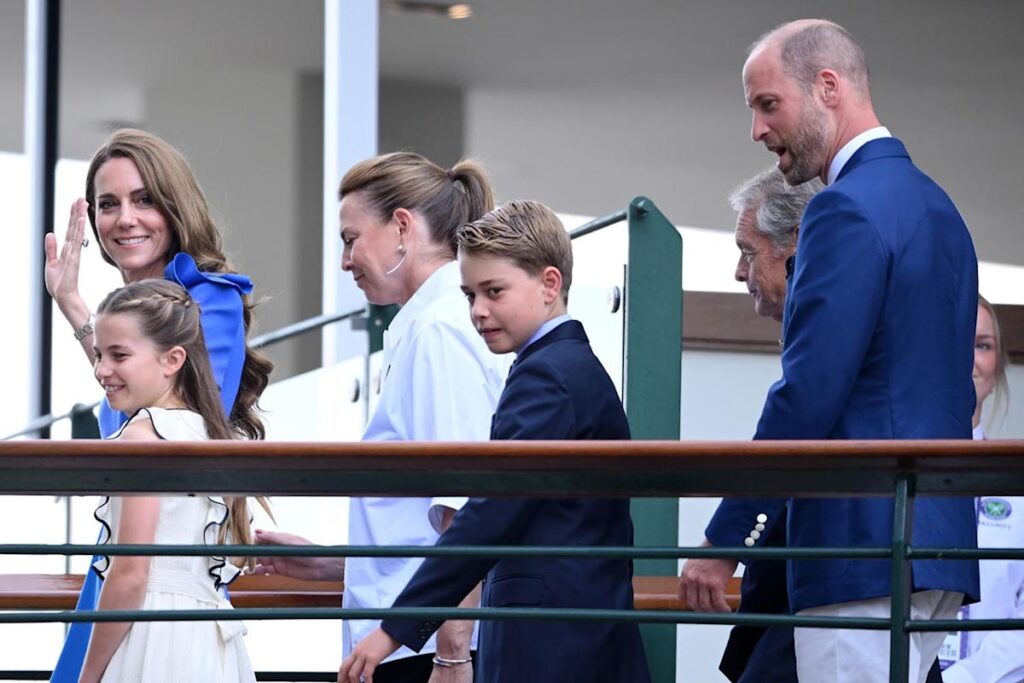 Prince George and Princess Charlotte Make Surprise Appearance with Kate Middleton and Prince William at Wimbledon