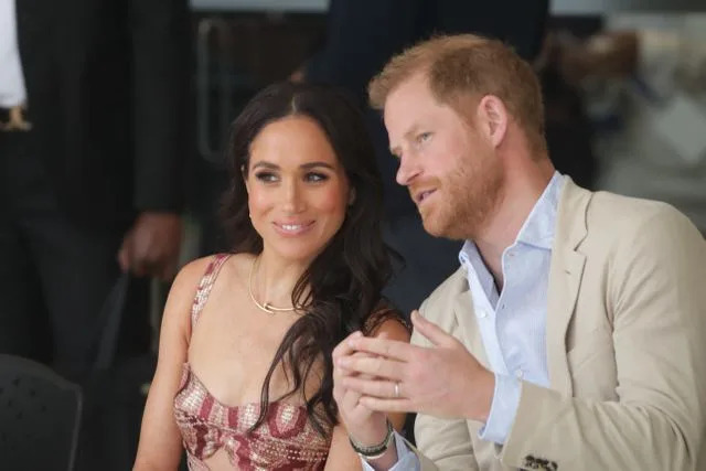 Getty Meghan Markle and Prince Harry on August 15, 2024
