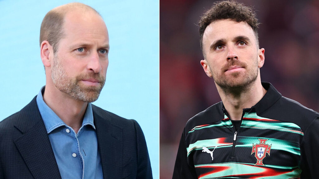Prince William expresses 'deep sadness' as he pays tribute to Diogo Jota