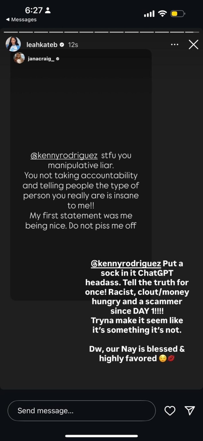 Love Island USA’s Kenny Rodriguez accused of racism by ex JaNa Craig’s friends amidst breakup