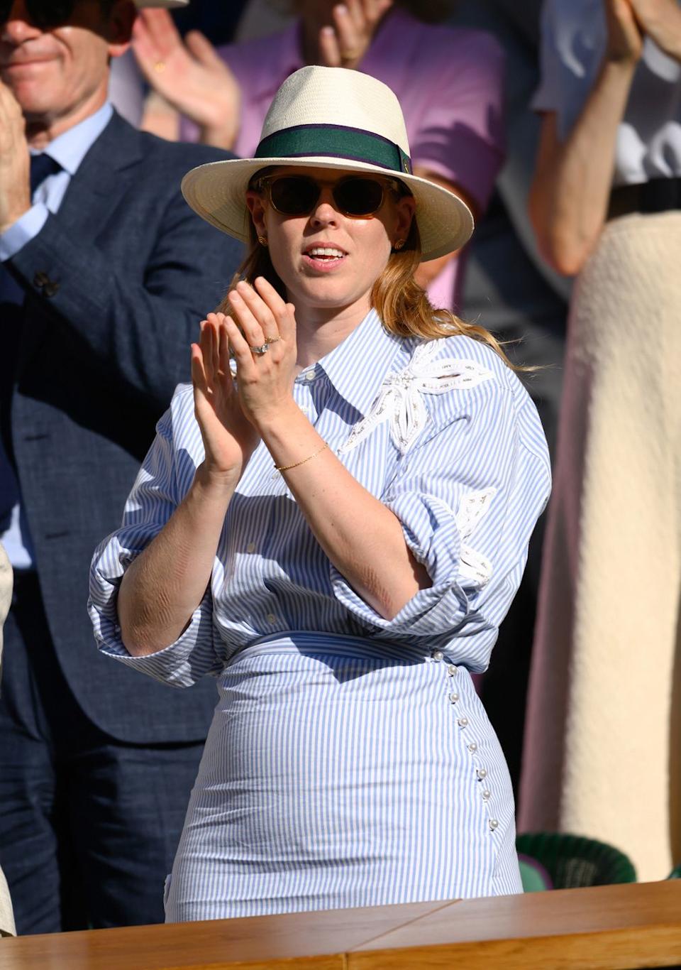 celebrity sightings at wimbledon 2025 day 1