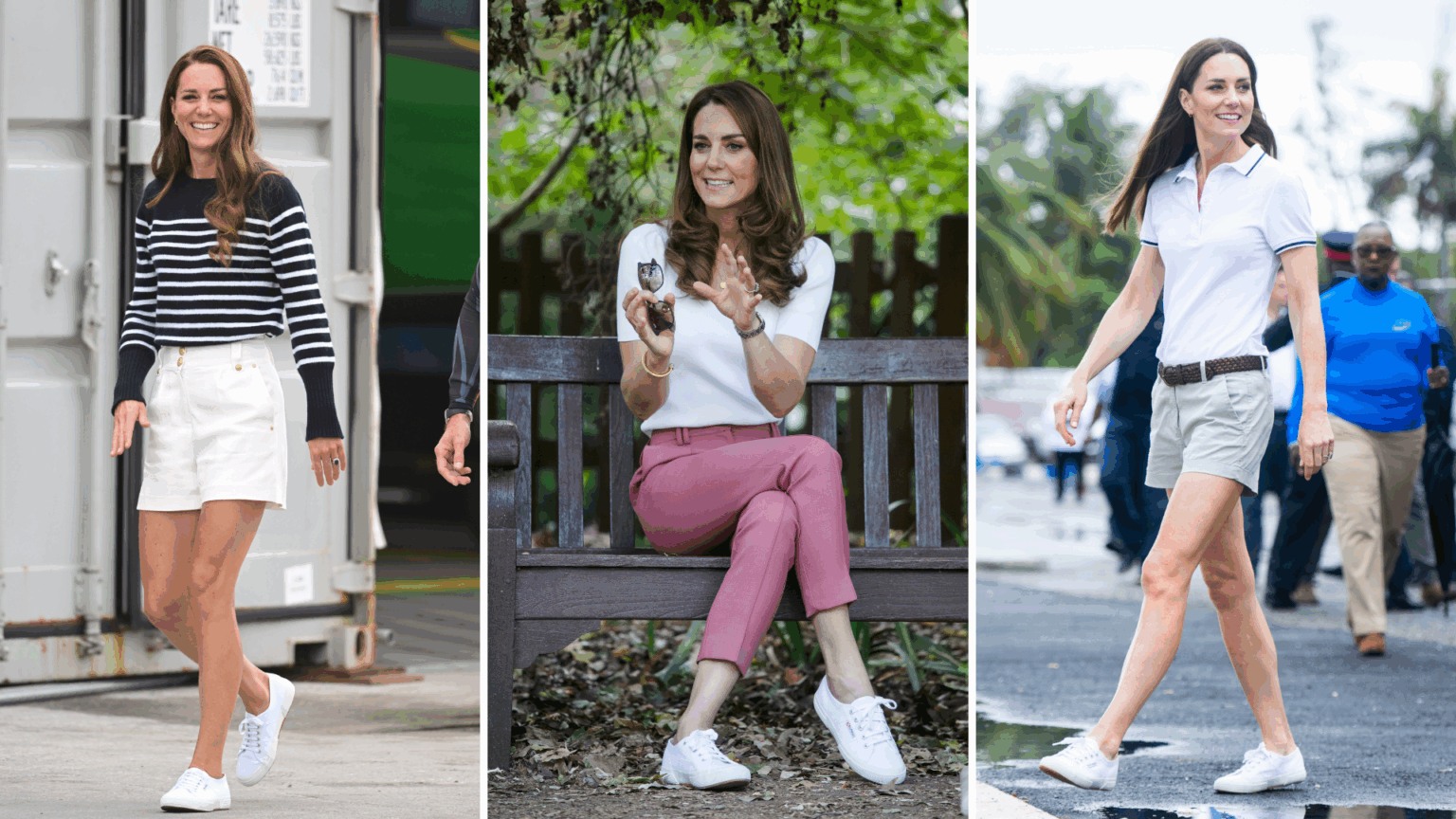 Yes, Kate Middleton’s go-to summer trainers are on Amazon for £50 Kate Middleton wears Superga Cotu Classics
