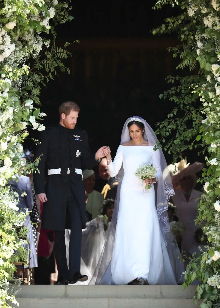 Prince Harry and Meghan Markle tied the knot in a lavish ceremony at Windsor Castle in May 2018. AP