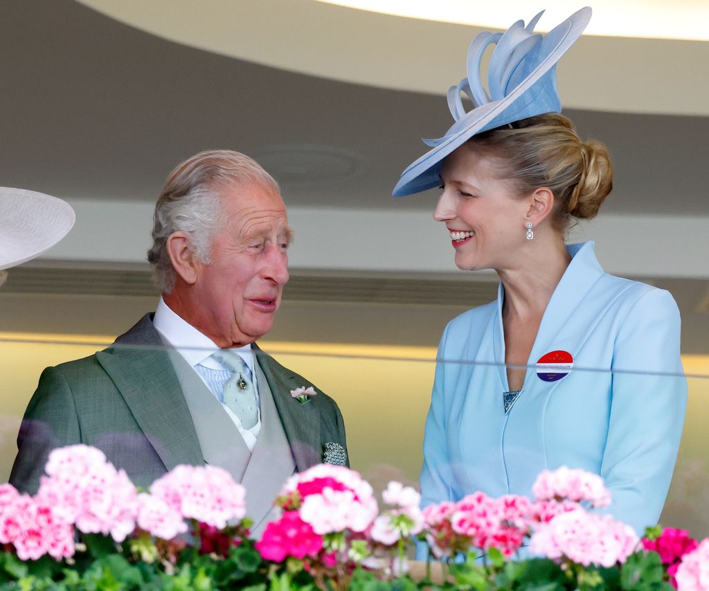King Charles and Lady Gabriella Kingston at Royal Ascot 2023