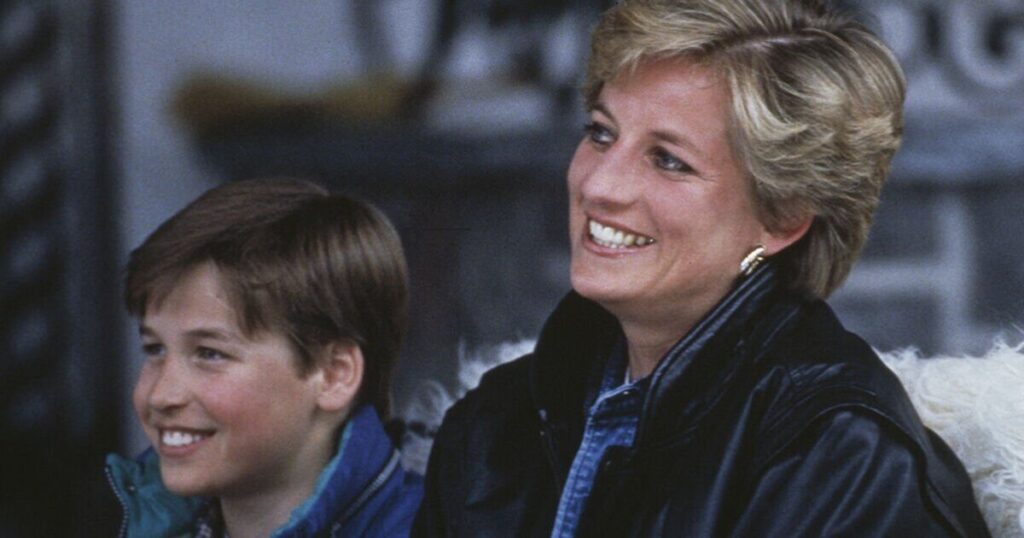 Princess Diana's naughty prank that made Prince William fall down the stairs | Royal | News