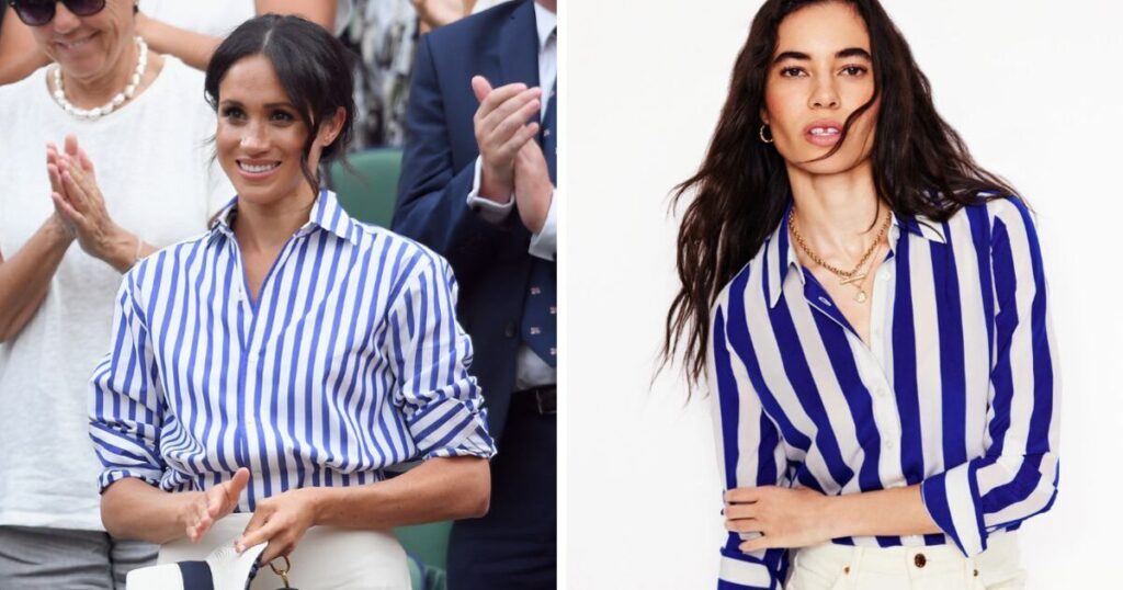 Boden shirt channels Meghan Markle’s Wimbledon style | Royal | News Boden shirt channels Meghan Markle's Wimbledon style | Royal | News