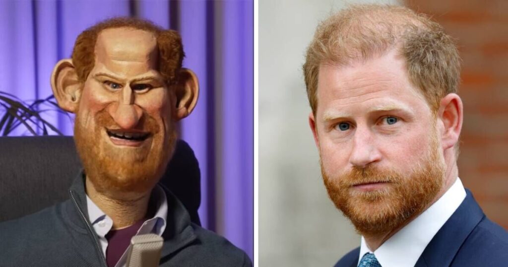 Prince Harry ridiculed as his Spitting Image puppet mocks Montecito life with Meghan | Royal | News Prince Harry ridiculed as his Spitting Image puppet mocks Montecito life with Meghan | Royal | News