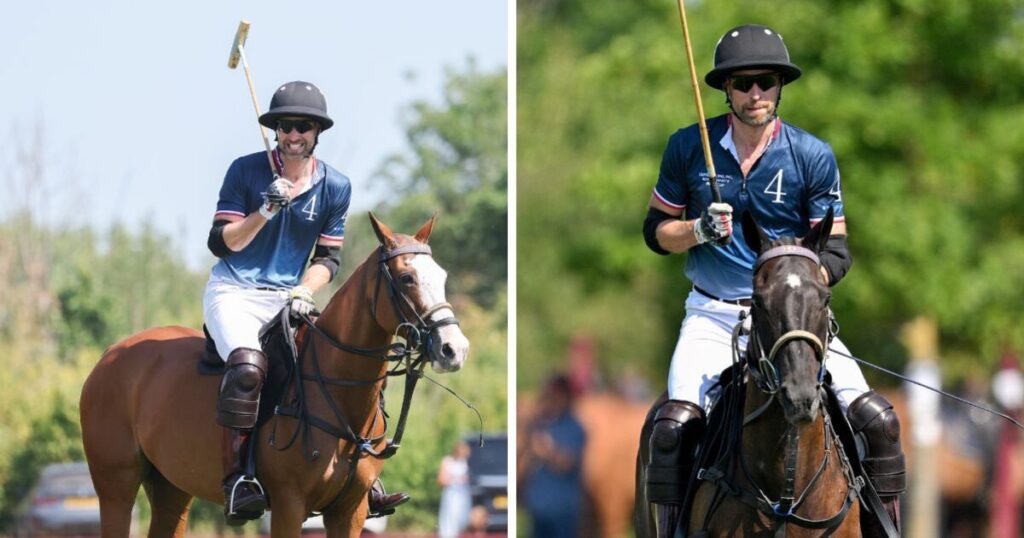 Prince William shows off his polo skills as he arrives for charity game | Royal | News Prince William shows off his polo skills as he arrives for charity game | Royal | News