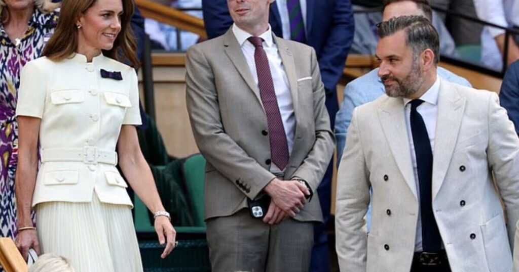 Princess Kate's dashing staff member makes fans swoon at Wimbledon | Royal | News