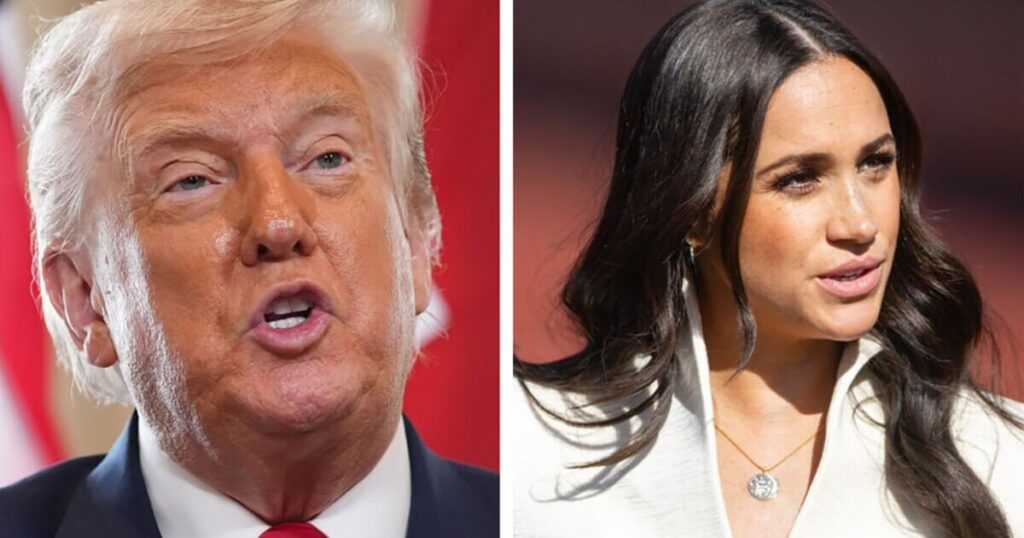 Donald Trump appears takes swipe at Meghan in UK press conference | Royal | News
