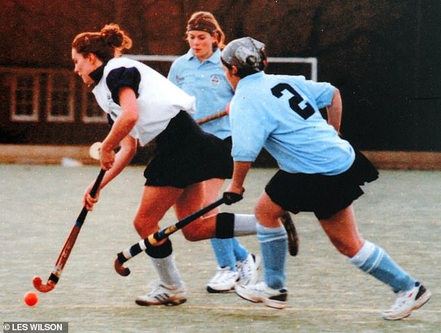 Kate was much more interested in playing hockey then chasing the prince, according to Nicholl